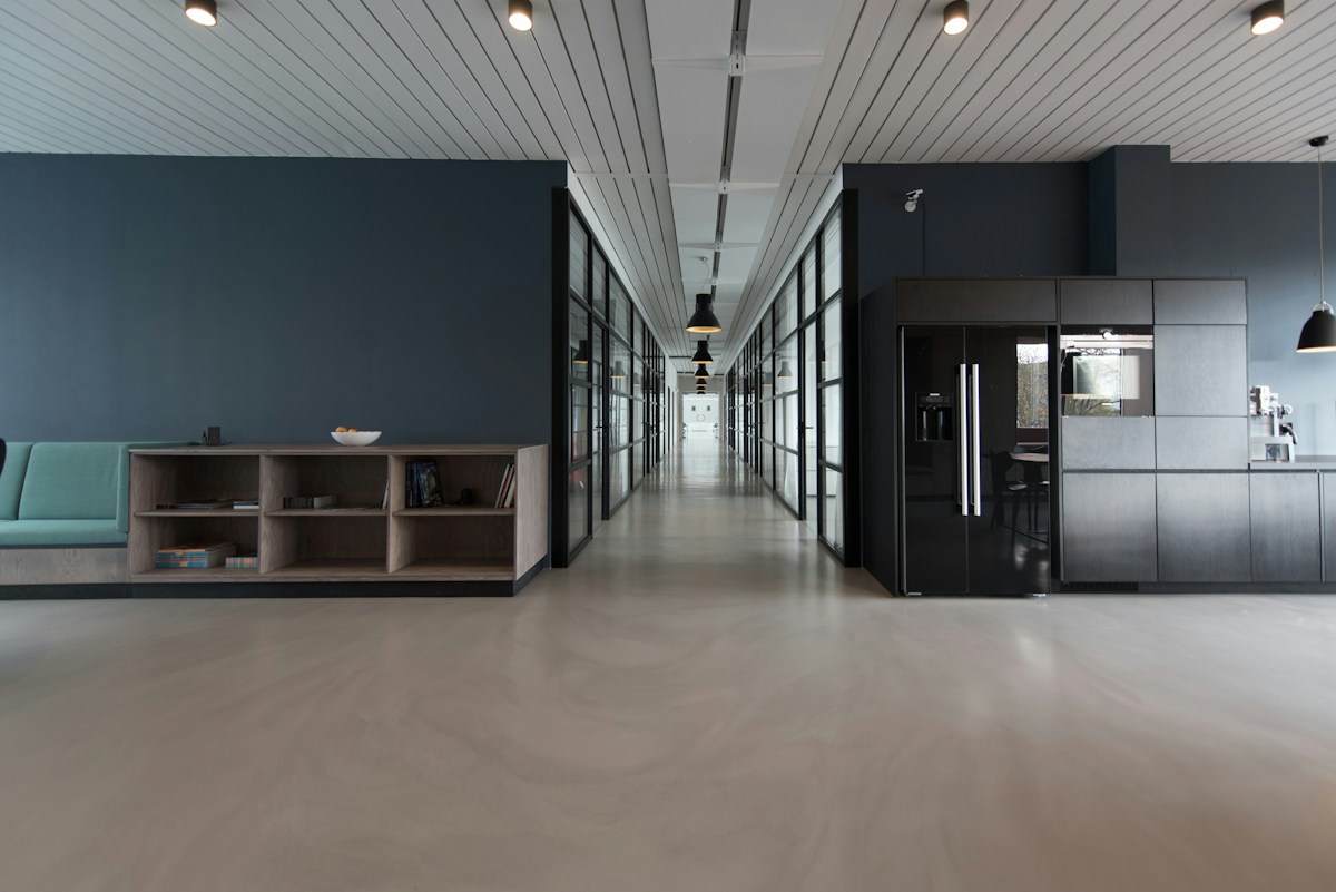 Modern corporate conference room and business planning environment